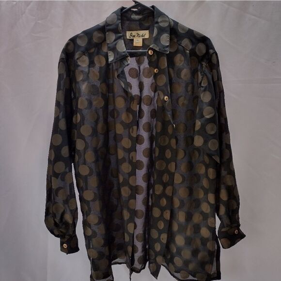 Vintage Jon Michel blouse - Picture 1 of 8